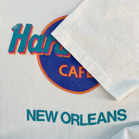 90s Hard Rock Cafe New Orleans tshirt 1990s vintage - Picture 3 of 7